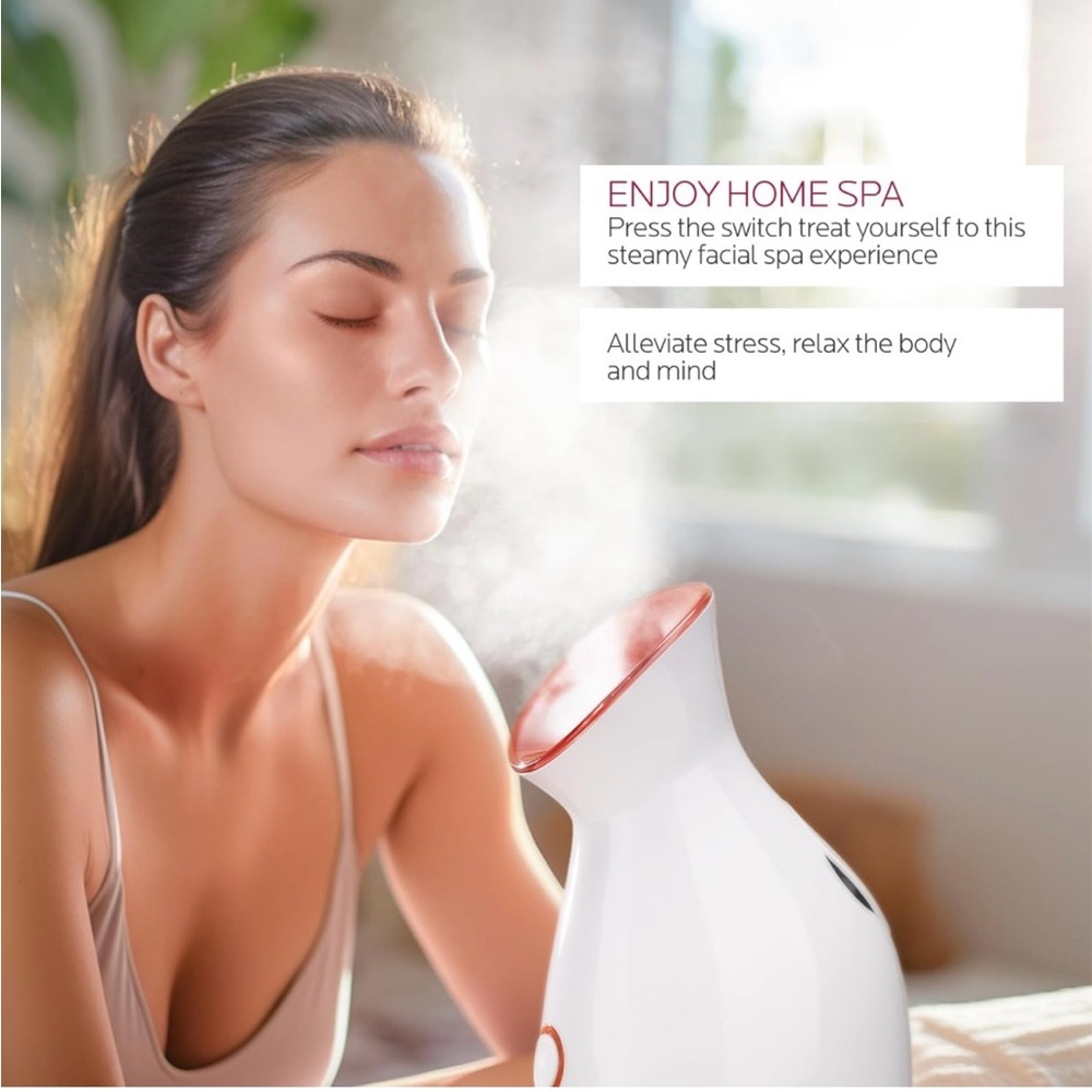 Colorfarm Facial Steamer Nano Steamer: Face Steamer Deep Cleaning NEW IN BOX